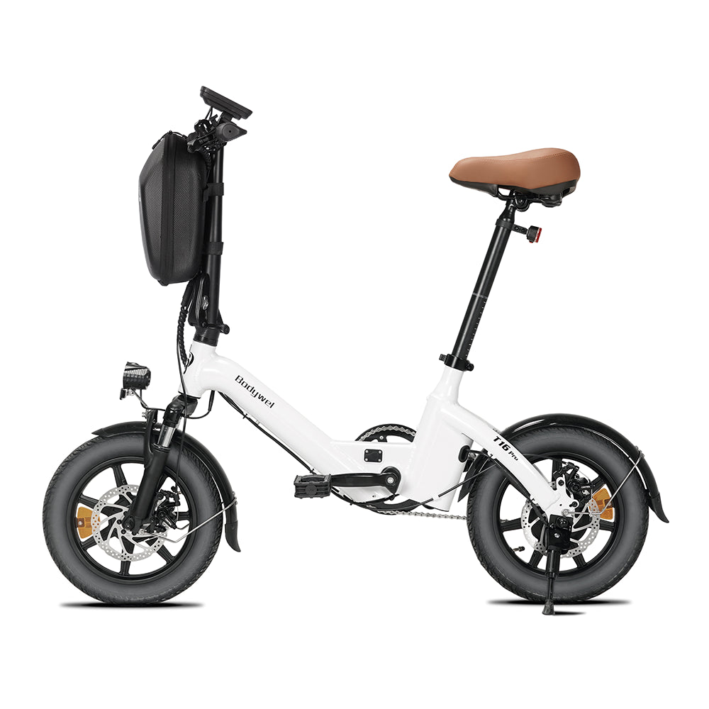 Bodywel T16 Pro 14" Vélo Électrique Pliant 280Wh Mini E-Bike Support App