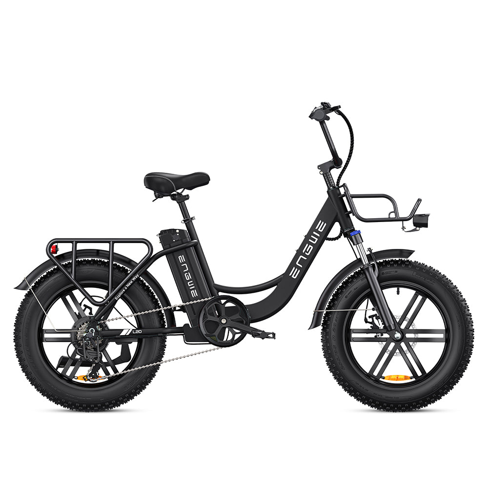 Engwe L20 250W 20" Bicicletta elettrica passo-passo 13Ah Fat E-Bike