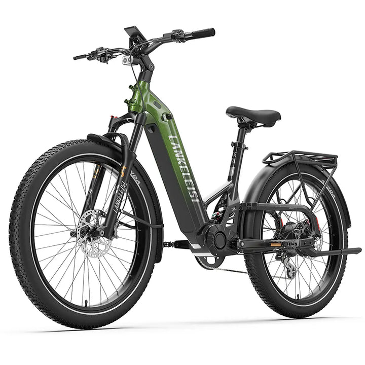Lankeleisi KETT-8 26" Bicicletta Elettrica Urbana 960Wh Tutto Terreno SUV E-Bike con Sensore di Coppia Batteria 48V 20Ah