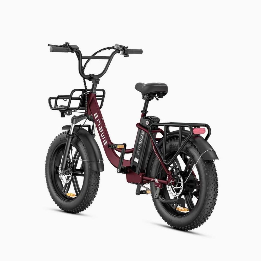 Engwe L20 BOOST 250W Bicicleta Fat de 20" 624Wh Bicicleta eléctrica paso a paso con Sensor de Torsión Batería 48V 13Ah