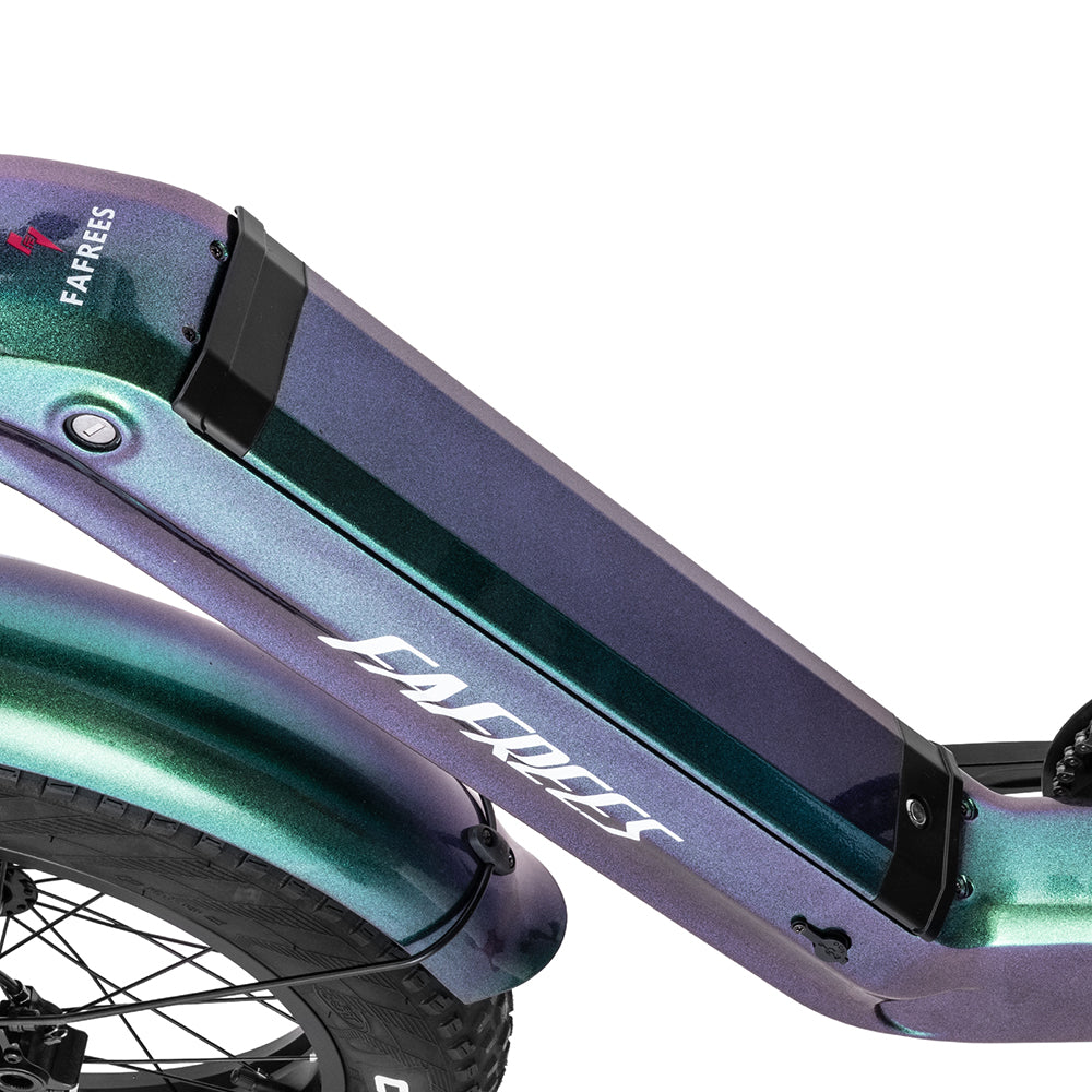 Fafrees F20 Master 500W 20 "Fat Bike Bicicleta eléctrica de fibra de carbono 22.5Ah Batería Samsung