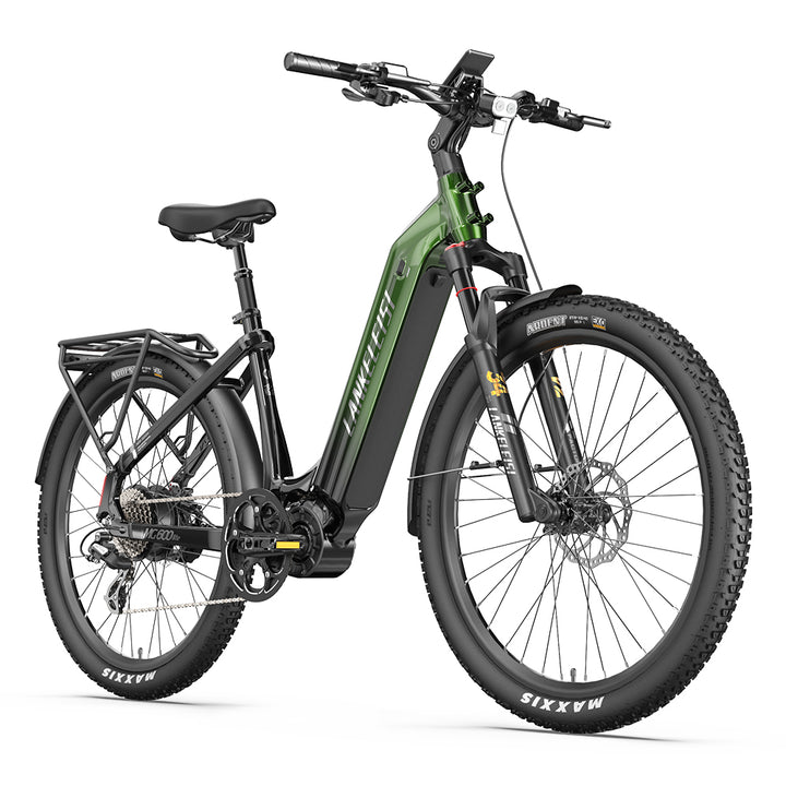 Lankeleisi MG600 Lite 250W 27,5" Bicicletta Elettrica da Trekking 720Wh SUV E-bike con Sensore Commutabile Batteria 36V 20Ah