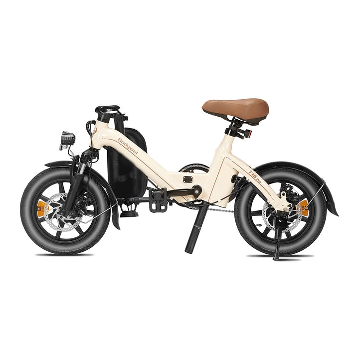 Bodywel T16 Pro 14" Vélo Électrique Pliant 280Wh Mini E-Bike Support App