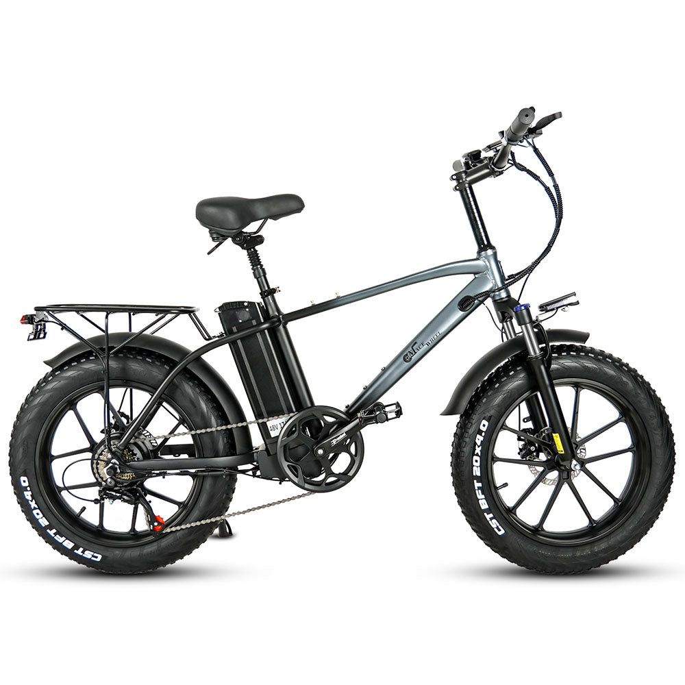 CMACEWHEEL T20 750W 20" batería eléctrica de la E-bici 17Ah del cargo de la bici de montaña de la bici gorda