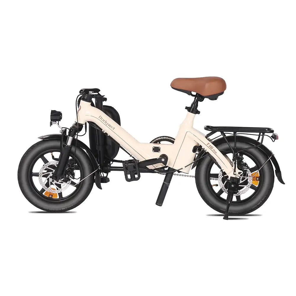 klapprad klein Bodywel T16 Pro 14" Klapprad Elektrisches Fahrrad 280Wh Mini E-Bike Un – Buybestgear