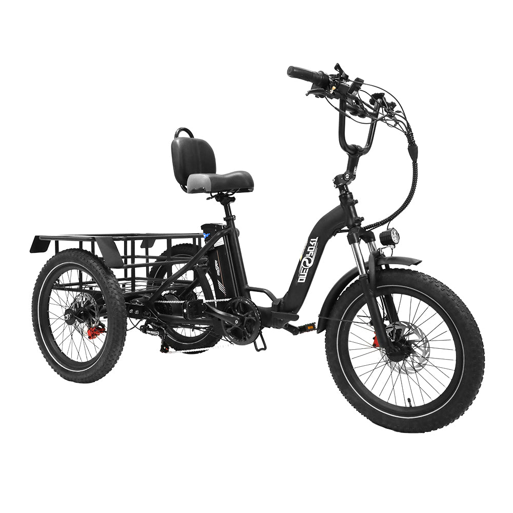 Onesport OT30 500W 20" Triciclo Elettrico Pieghevole per Carico 624Wh E-bike 48V 13Ah Batteria