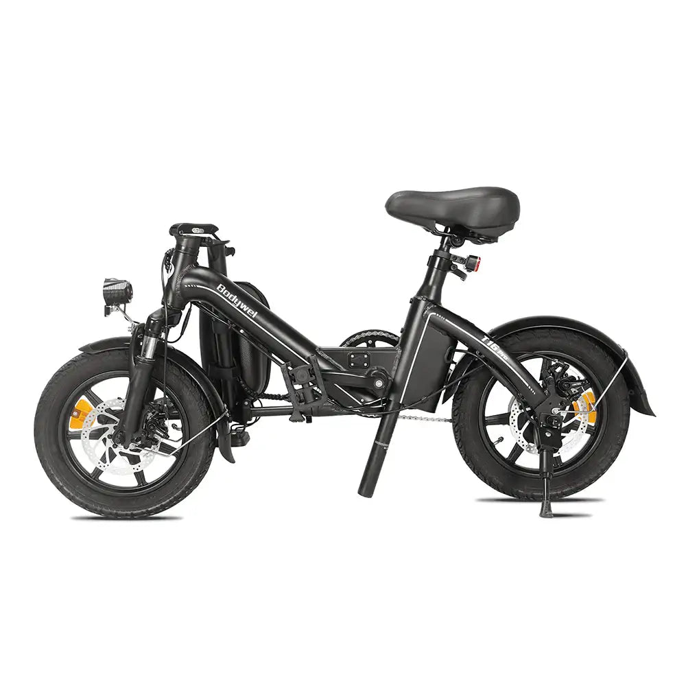 lasten klapprad Bodywel T16 Pro 14" Klapprad Elektrisches Fahrrad 280Wh Mini E-Bike Un – Buybestgear