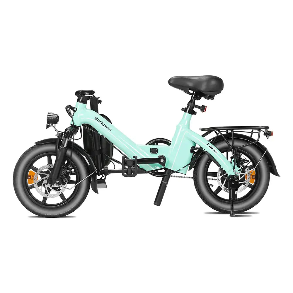 mini klapprad 16 zoll Bodywel T16 Pro 14" Klapprad Elektrisches Fahrrad 280Wh Mini E-Bike Un – Buybestgear