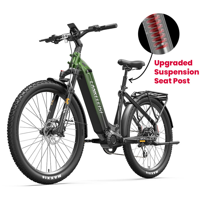 Lankeleisi MG600 Lite 250W 27,5" Bicicletta Elettrica da Trekking 720Wh SUV E-bike con Sensore Commutabile Batteria 36V 20Ah