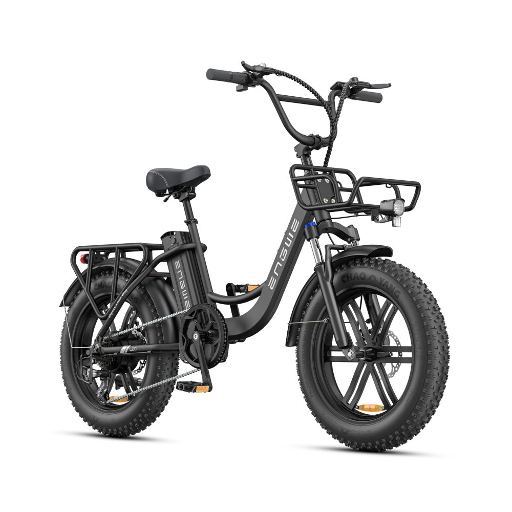 Engwe L20 BOOST 250W 20" Fat Bike 624Wh Step-through E-bike with Torque Sensor 48V 13Ah Battery