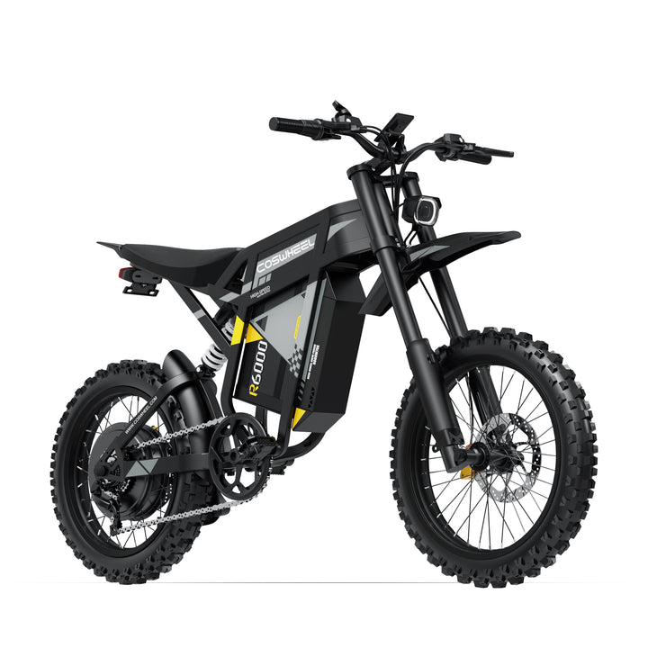 Coswheel R6000 17" 7000w Electric Dirt 1800Wh E-Mountain Bike