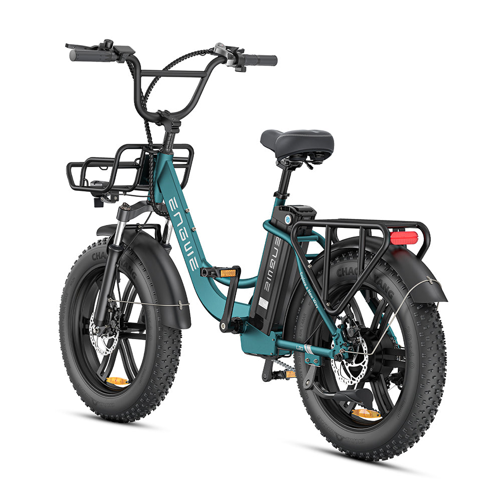 Engwe L20 BOOST 250W 20" Fat Bike 624Wh Step-through E-bike with Torque Sensor 48V 13Ah Battery