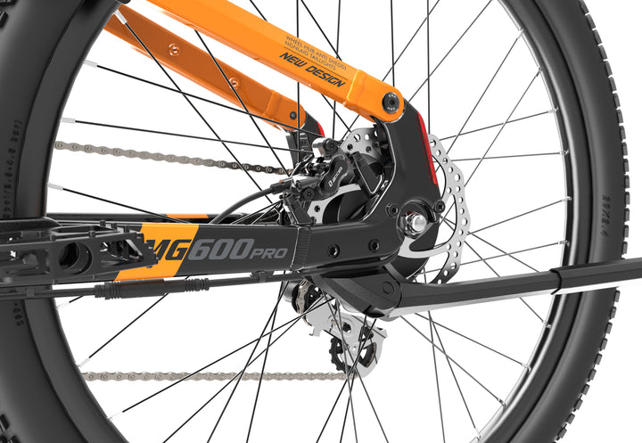 Lankeleisi MG600 Pro 250W 29" Trail E-Mountain Bike 960Wh Full Suspension EMTB con sensore commutabile Batteria 48V 20Ah [Pre-Order]