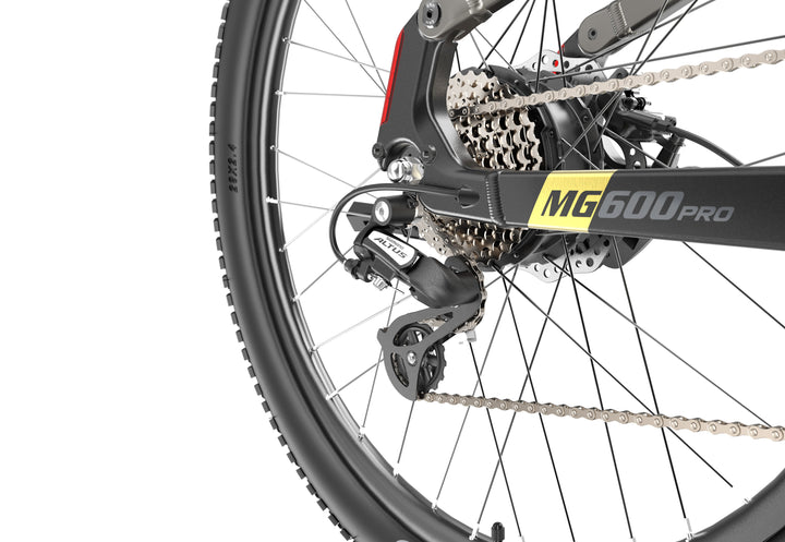 Lankeleisi MG600 Pro 250W 29" Trail E-Mountain Bike 960Wh Full Suspension EMTB con sensore commutabile Batteria 48V 20Ah [Pre-Order]