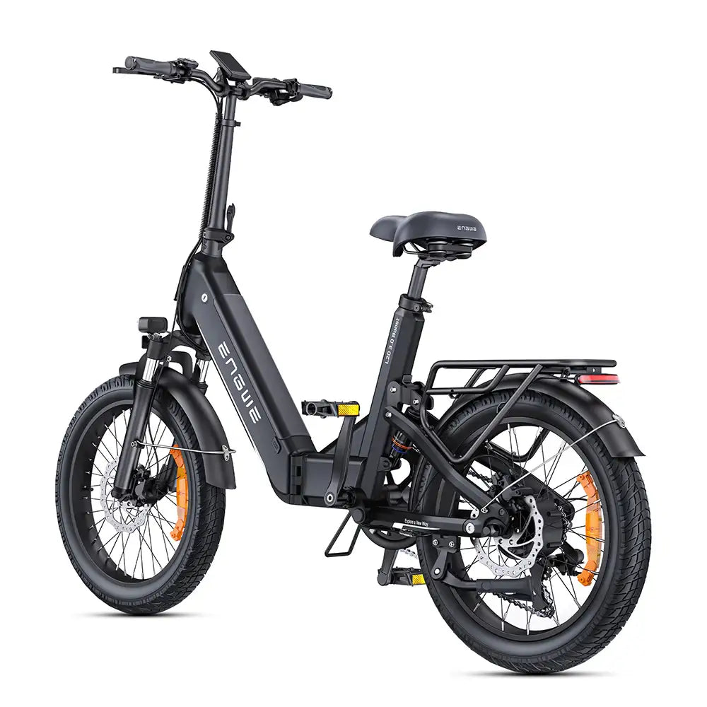 electric support bicycle Engwe L20 3.0 BOOST 20" Foldable Electric Bicycle 648Wh Full Suspensio – Buybestgear