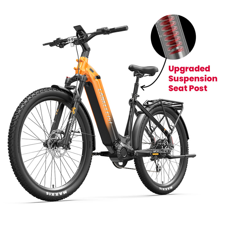 Lankeleisi MG600 Lite 250W 27,5" Bicicletta Elettrica da Trekking 720Wh SUV E-bike con Sensore Commutabile Batteria 36V 20Ah