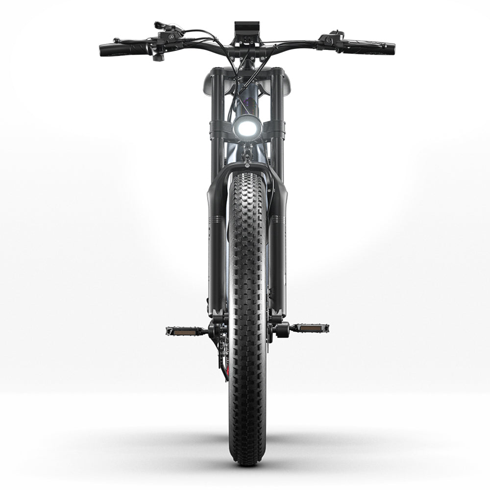 Shengmilo MX05 500W 26" Bafang Motor Fat Bike E-Mountain Bike EMTB 17.5Ah Batteria Samsung
