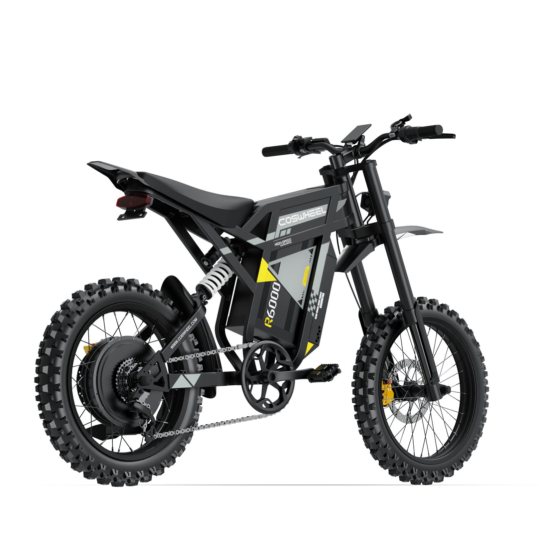 Coswheel R6000 17" 7000w Electric Dirt 1800Wh E-Mountain Bike