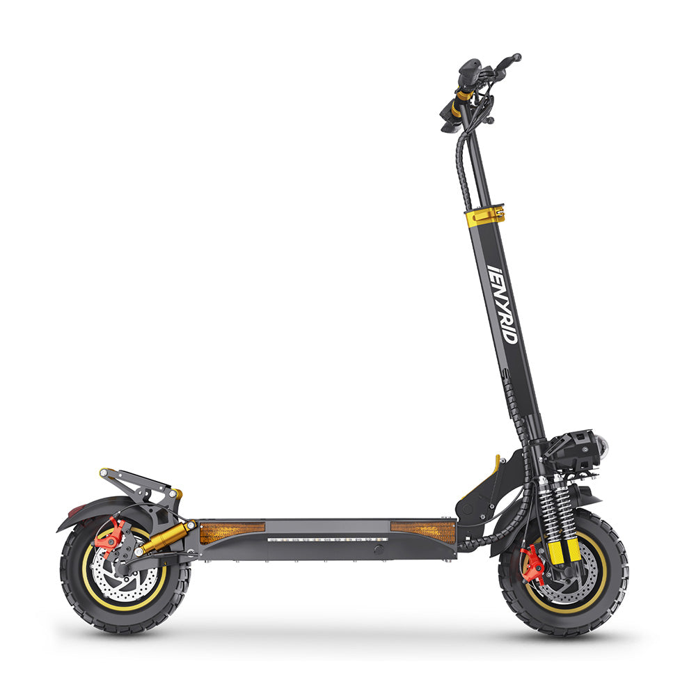 IENYRID ES6 1000W*2 Scooter Eléctrico Plegable de Doble Motor de 10 Pulgadas 960Wh Scooter Eléctrico Todo Terreno con Asiento