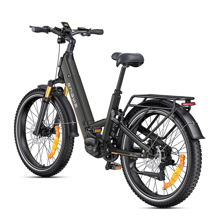 Engwe E26 3.0 Pro 250W Mivice Mid-Drive All Terrain SUV Smart E-Bike with Full Suspension 48V15Ah Battery