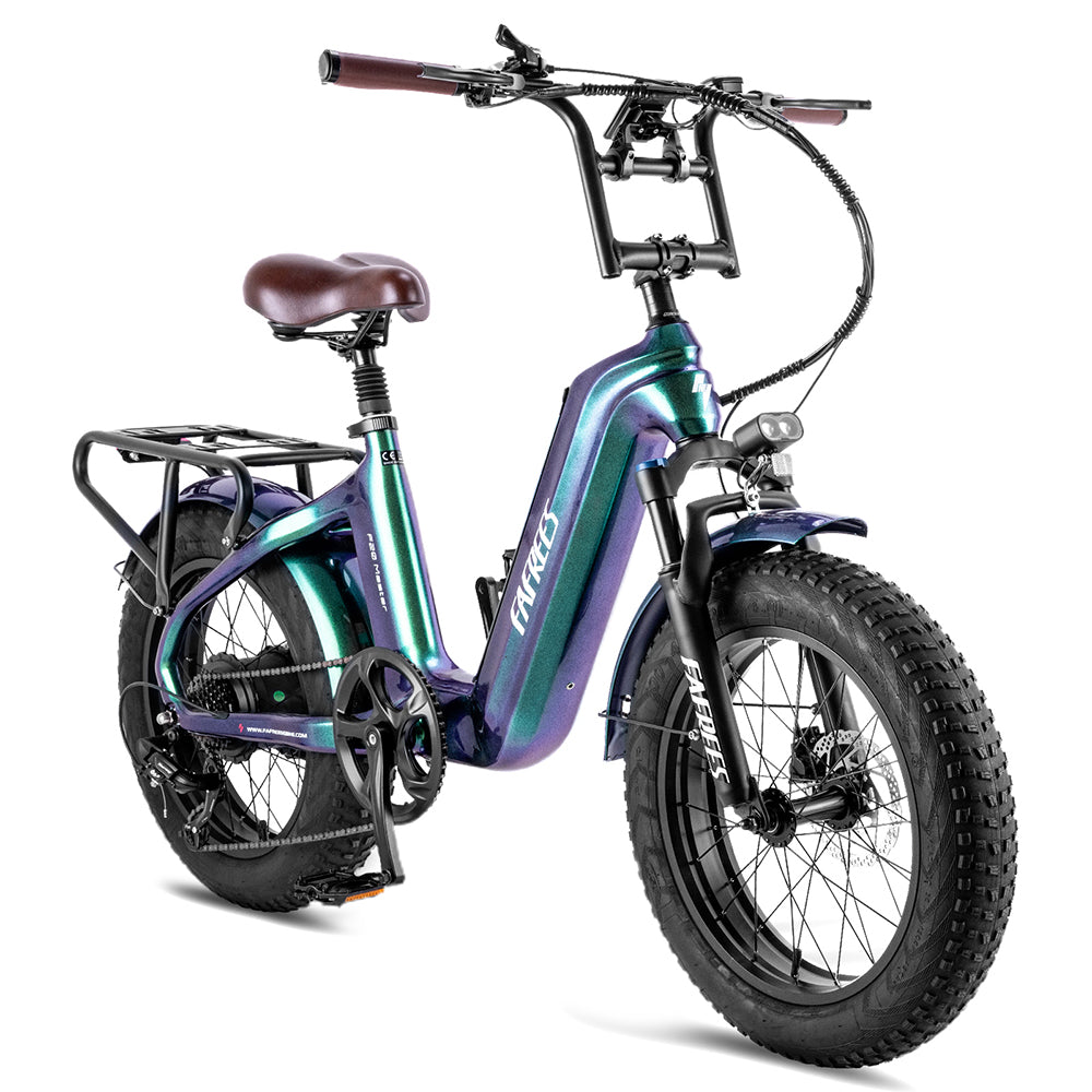 Fafrees F20 Master 500W 20" Carbon-fiber Fat Bike Electric Bike 22.5Ah Samsung Battery