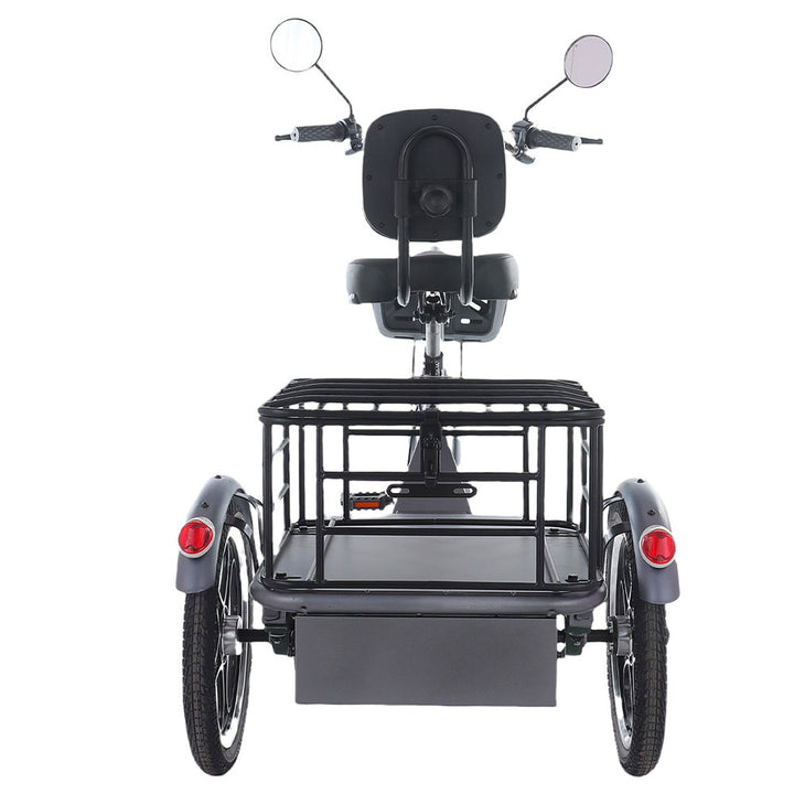 Cysum T1 250W 16" Electric Cargo Tricycle 576Wh E-Bike 48V 12Ah Battery