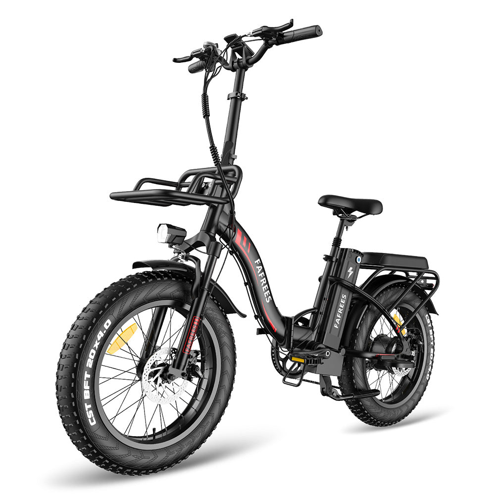 Fafrees F20 MAX 2023 Versione 500W 20" Fat Bike Bicicletta Elettrica Pieghevole 22.5Ah Batteria Samsung