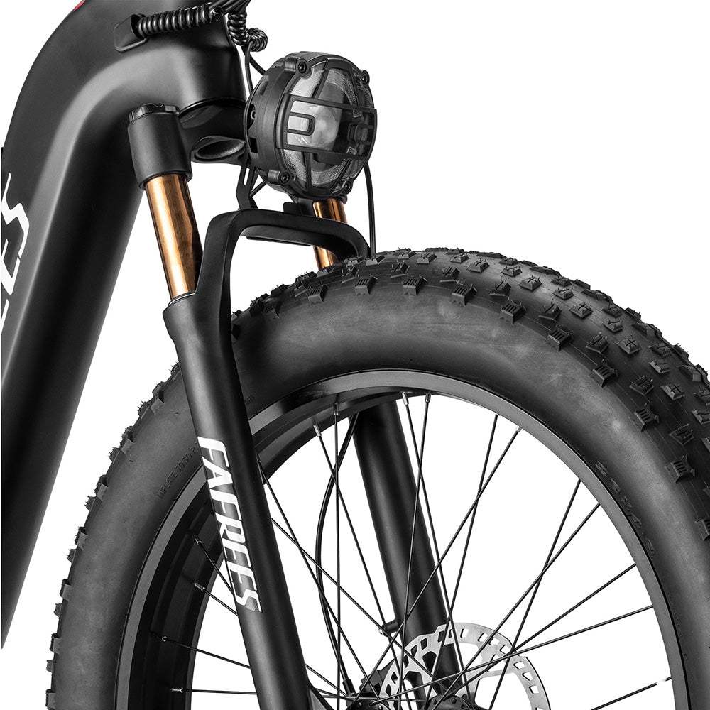 Fafrees F26 CarbonX 1000W 26" Fat Bike Carbon-fiber Electric Bike 22.5Ah Samsung Battery