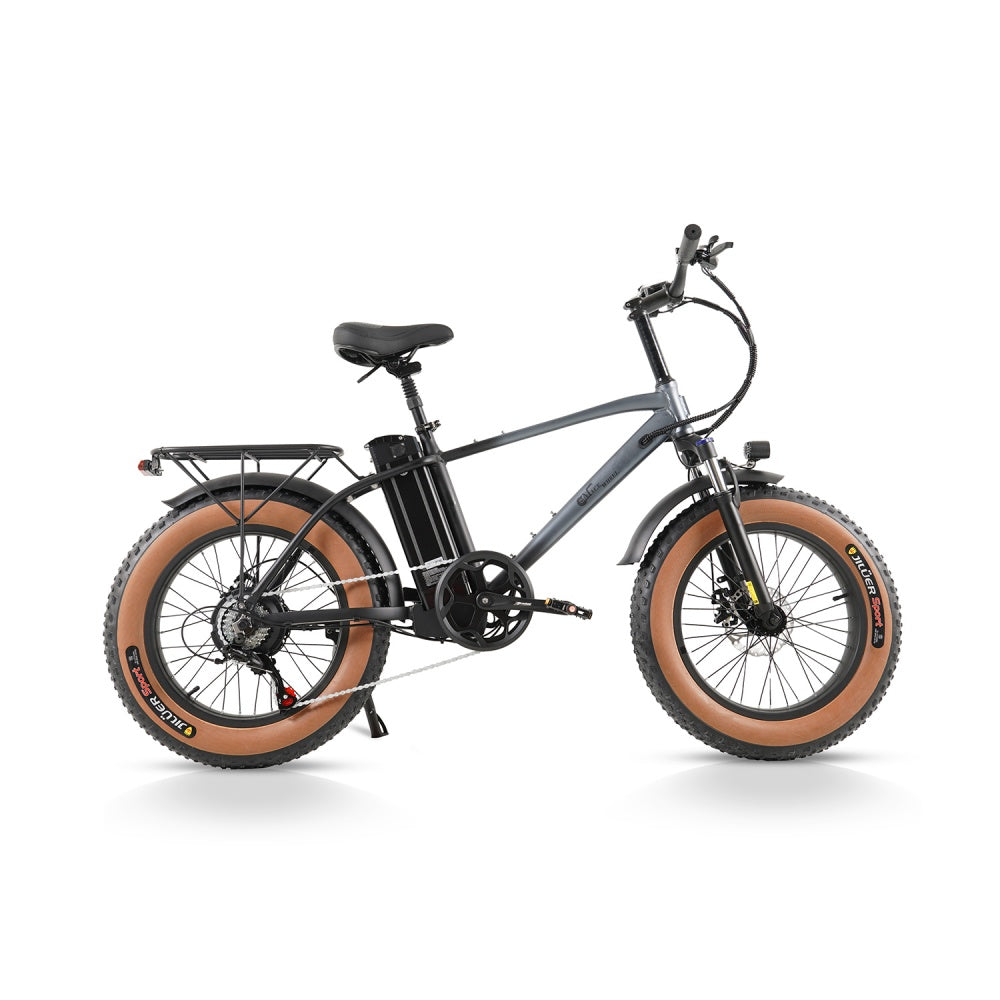 CMACEWHEEL T20 750W 20" Fat Bike 864Wh Electric Mountain Bike Cargo E-bike 48V 18Ah Battery