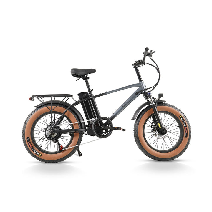 CMACEWHEEL T20 750W 20" Fat Bike 864Wh Electric Mountain Bike Cargo E-bike 48V 18Ah Battery