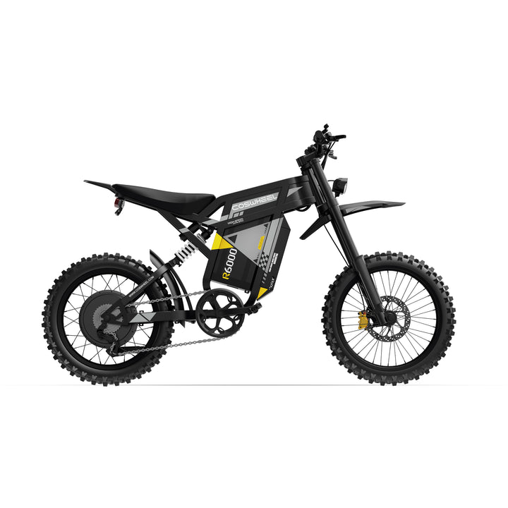 Coswheel R6000 17" 7000w Electric Dirt 1800Wh E-Mountain Bike