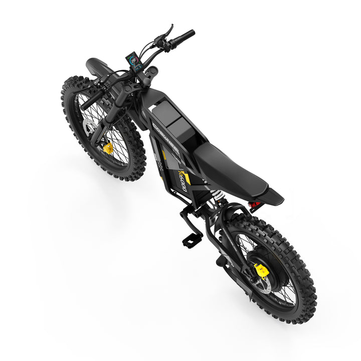Coswheel R6000 17" 7000w Electric Dirt 1800Wh E-Mountain Bike