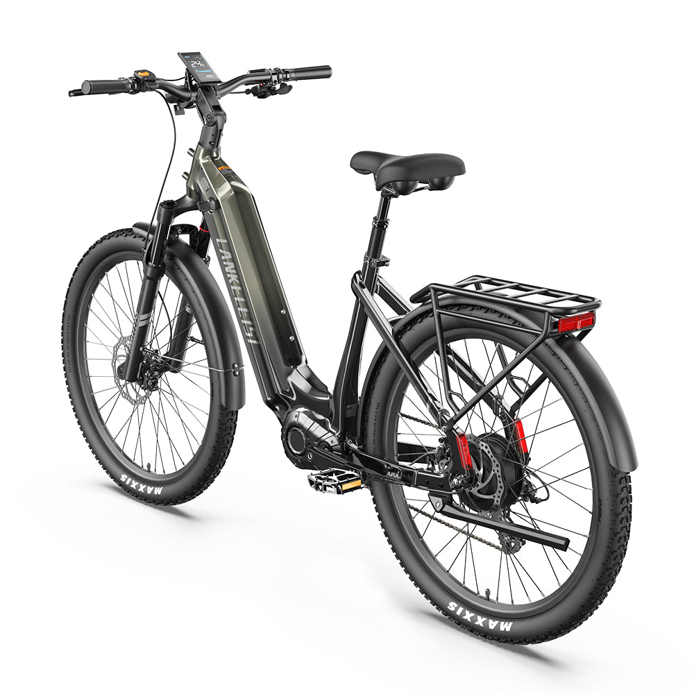 Lankeleisi MG600 Lite 250W 27,5" Elektrisches Trekkingrad 720Wh SUV E-Bike mit umschaltbarem Sensor 36V 20Ah Akku