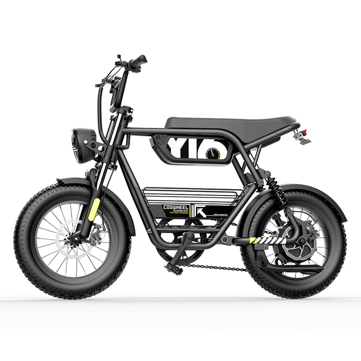 Coswheel Y16 16" Fat Bike z pełnym zawieszeniem, elektryczny rower górski EMTB 720 Wh