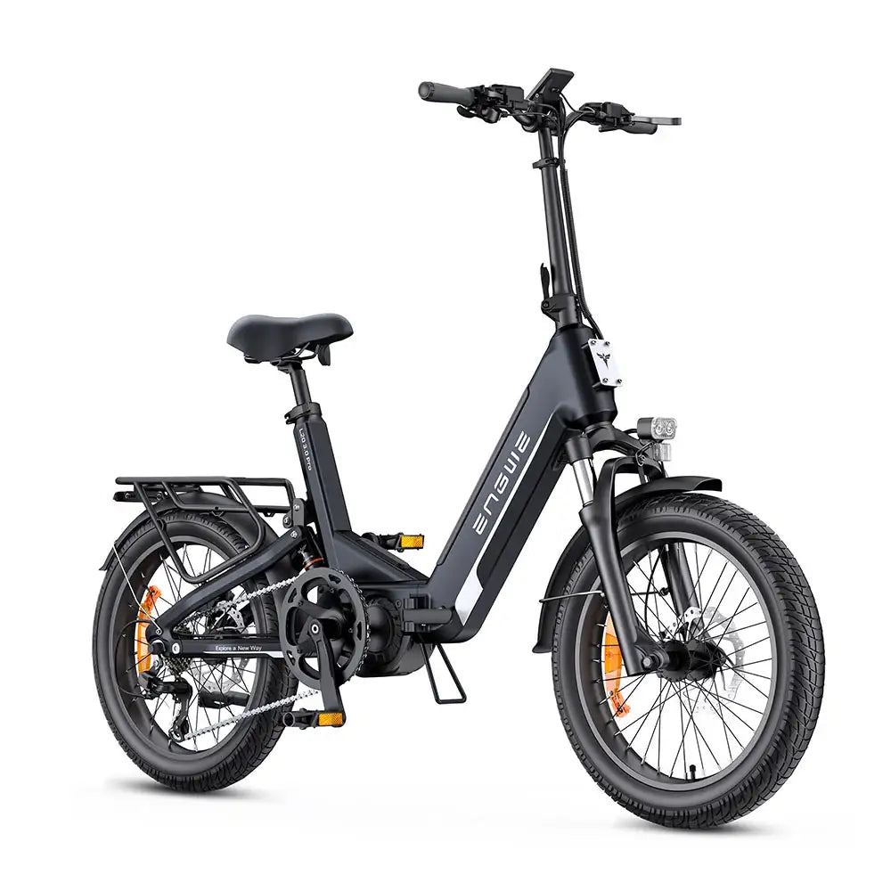 Engwe L20 3.0 Pro step-through folding e-bike in black