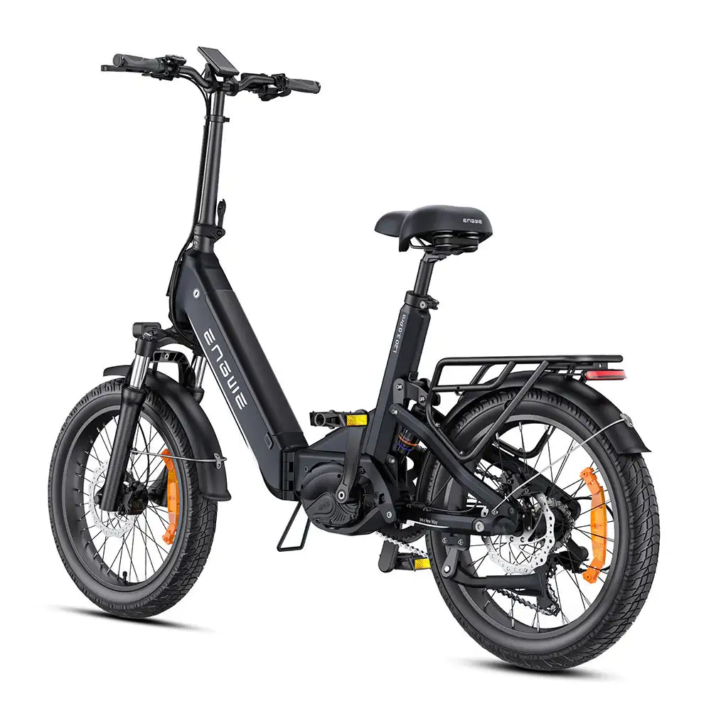 e bike mittelmotor trekking Engwe L20 3.0 PRO 250W Mittelmotor 20" faltbares E-Bike 720Wh Tiefeins – Buybestgear