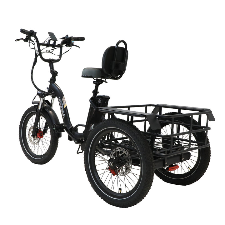 Onesport OT30 500W 20" Triciclo Elettrico Pieghevole per Carico 624Wh E-bike 48V 13Ah Batteria