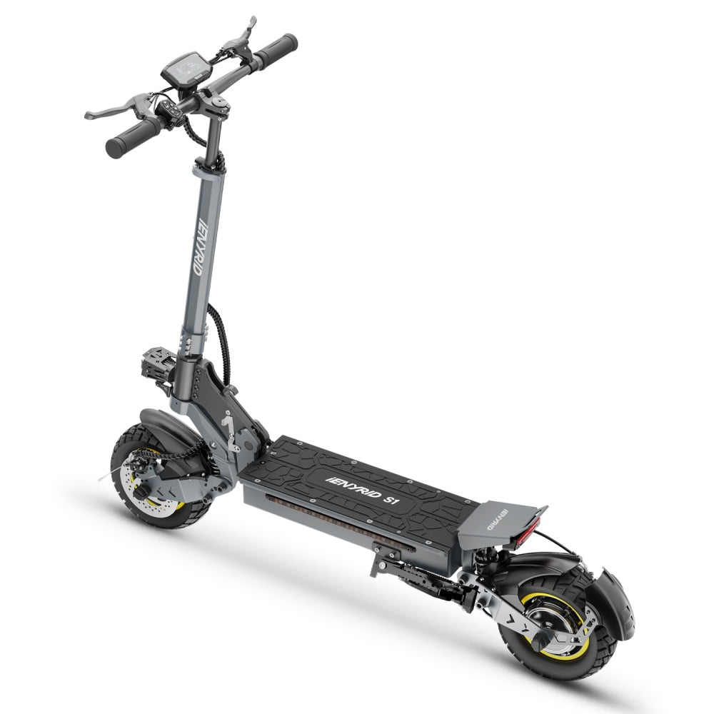 Scooter eléctrico todoterreno IENYRID S1 800W Motor 10 pulgadas plegable 720Wh 48V 15Ah batería