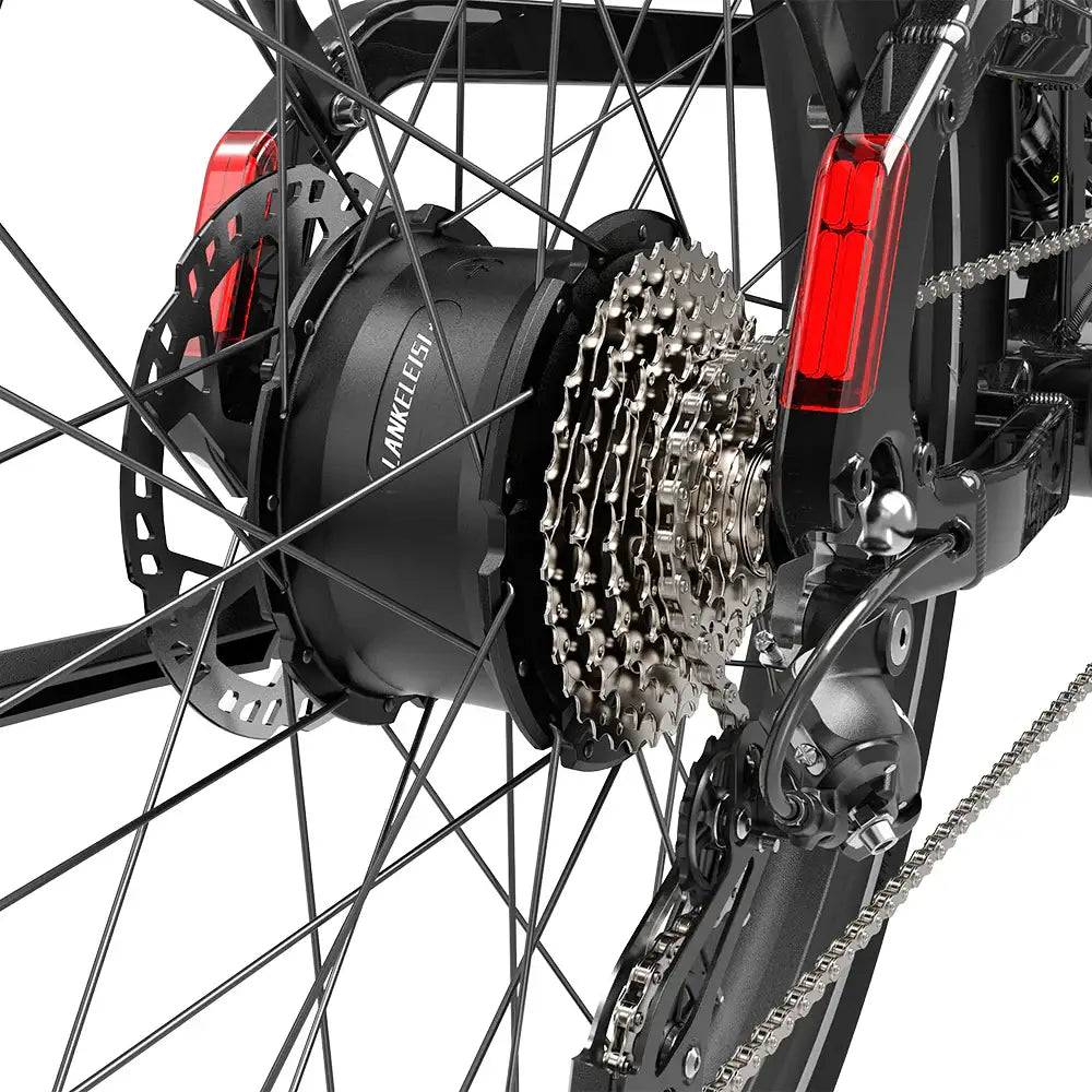 Lankeleisi KETT-8 26" Bicicletta Elettrica Urbana 960Wh Tutto Terreno SUV E-Bike con Sensore di Coppia Batteria 48V 20Ah
