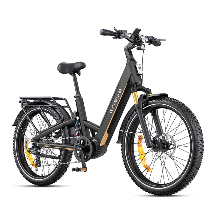 Engwe E26 3.0 Pro 250W Mivice Mid-Drive All Terrain SUV Smart E-Bike with Full Suspension 48V15Ah Battery