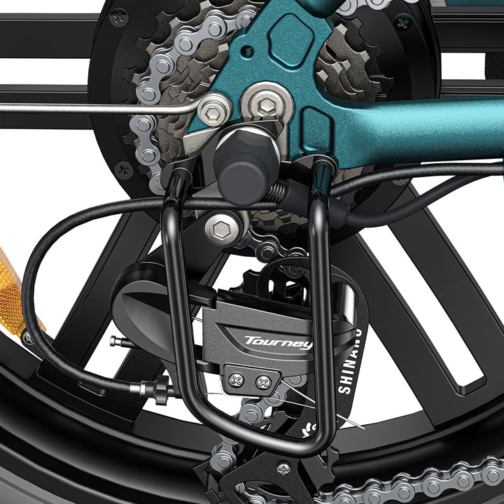Engwe L20 BOOST 250W 20" Fat Bike 624Wh Step-through E-bike with Torque Sensor 48V 13Ah Battery