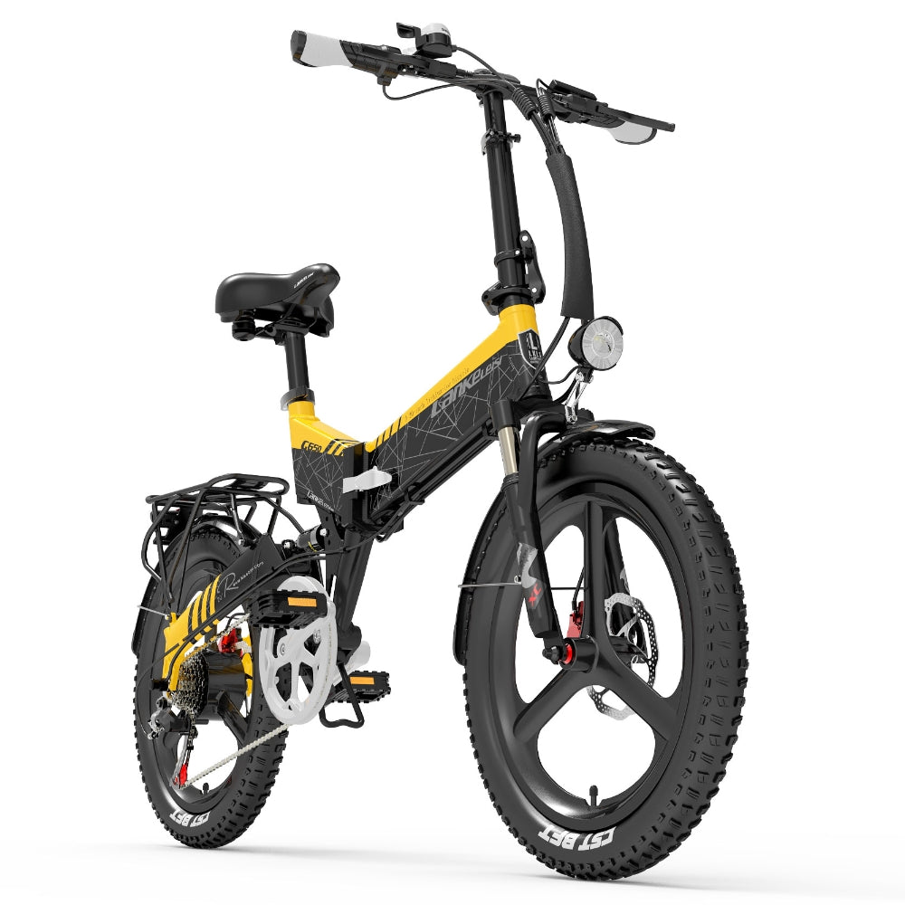 Bici elettrica pieghevole da città Lankeleisi G650 500W 20" E-bike 12.8Ah