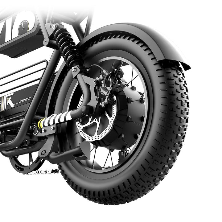 Coswheel Y16 16" Fat Bike z pełnym zawieszeniem, elektryczny rower górski EMTB 720 Wh