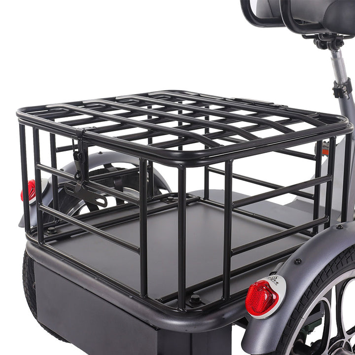 Cysum T1 250W 16" Electric Cargo Tricycle 576Wh E-Bike 48V 12Ah Battery