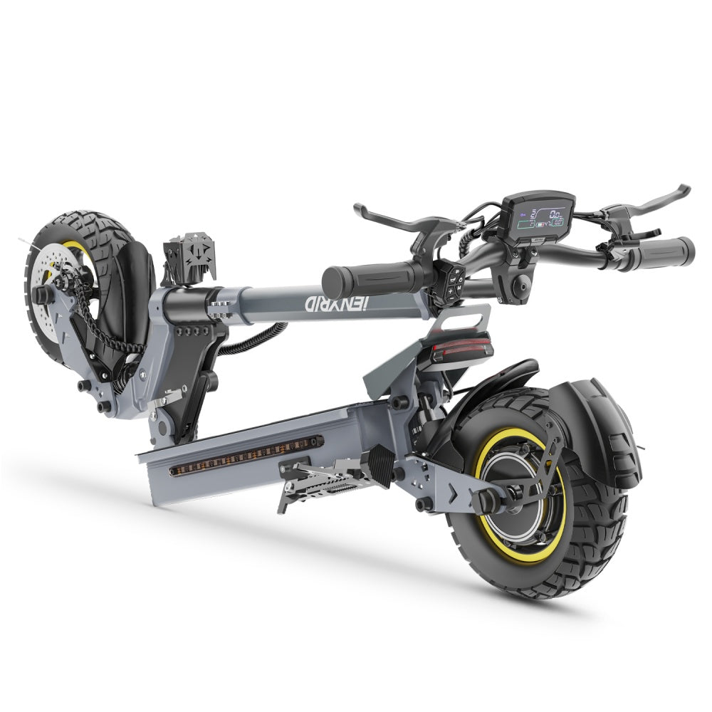 Scooter eléctrico todoterreno IENYRID S1 800W Motor 10 pulgadas plegable 720Wh 48V 15Ah batería