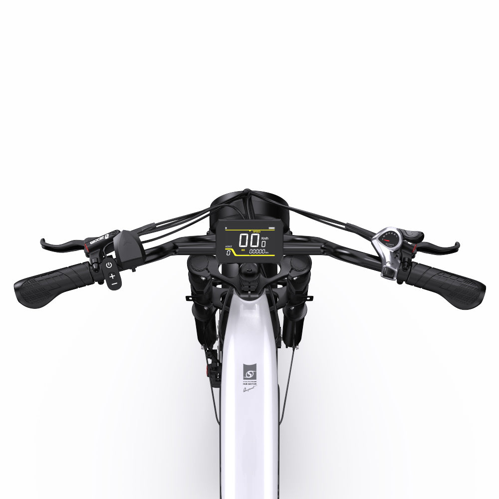 Onesport OT08 Pro 500W 20" Fat Bike Doppie Batterie 1728Wh E-bike a Passo Basso Supporto App