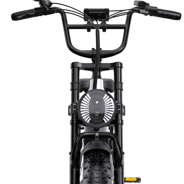Onesport OT08 Pro 500W 20" Fat Bike Doppie Batterie 1728Wh E-bike a Passo Basso Supporto App