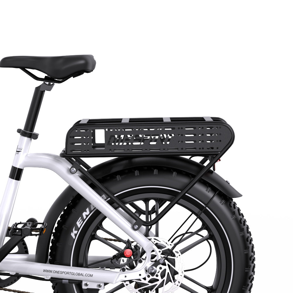 Onesport OT08 500W 20" Fat Bike 846Wh Step-through E-Bike Support App 48V 18Ah Battery