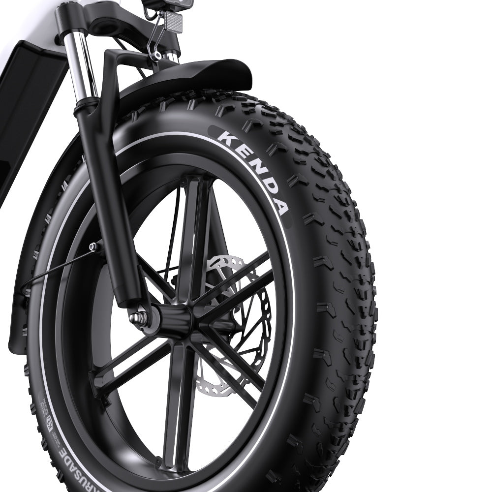 Onesport OT08 500W 20" Fat Bike 846Wh Step-through E-Bike Support App 48V 18Ah Battery