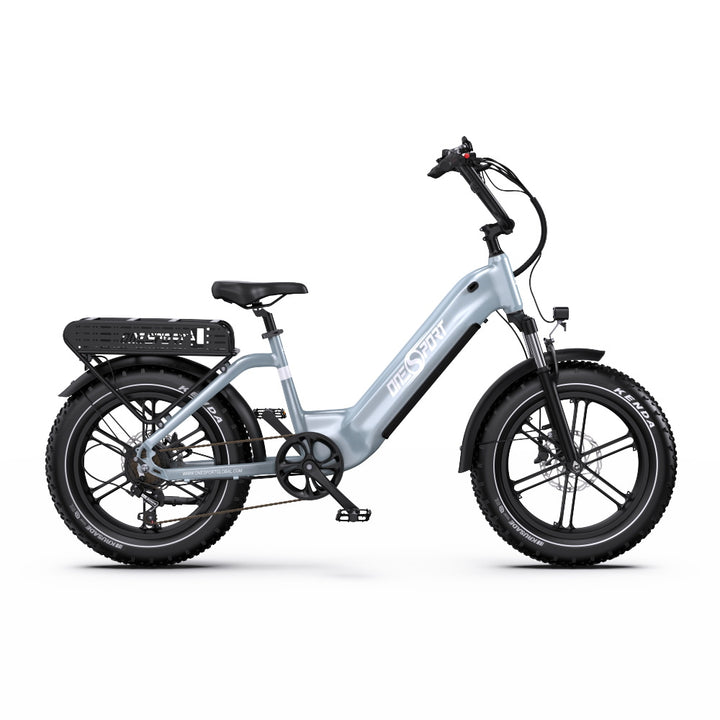 Onesport OT08 500W 20" Fat Bike 846Wh Step-through E-Bike Support App 48V 18Ah Battery